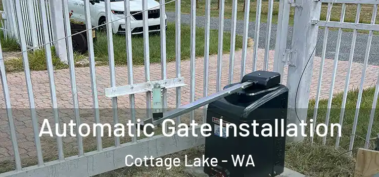  Automatic Gate Installation Cottage Lake - WA
