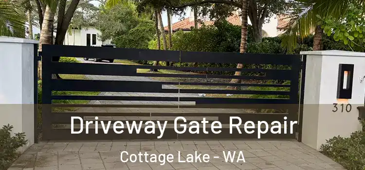  Driveway Gate Repair Cottage Lake - WA