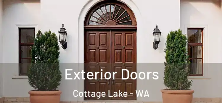 Exterior Doors Cottage Lake - WA