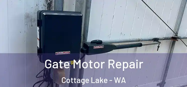 Gate Motor Repair Cottage Lake - WA