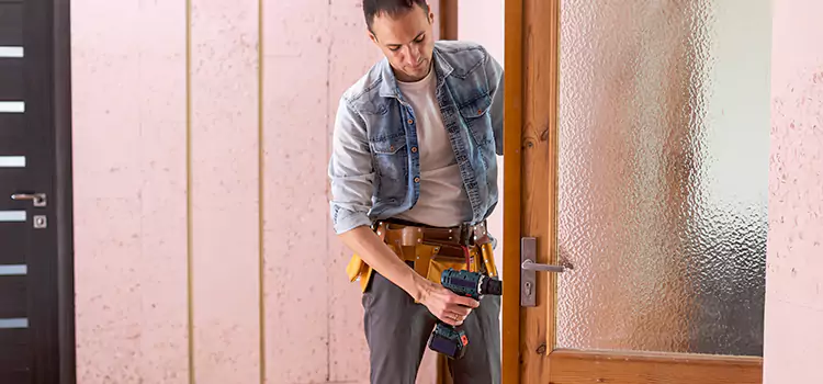 Exterior Door Frame Installation Cottage Lake