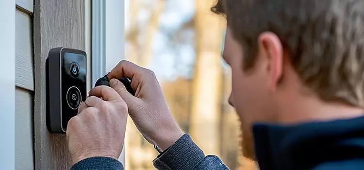 Blink Doorbell Installation Cottage Lake