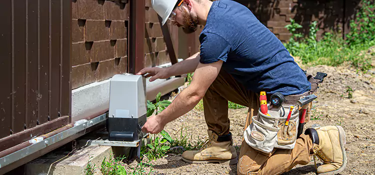 Electric Driveway Gate Installation Cottage Lake