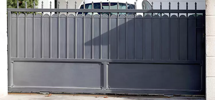 Metal Driveway Gate Installation Cottage Lake