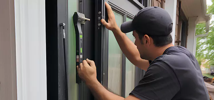 Fix Latch on Sliding Door Cottage Lake