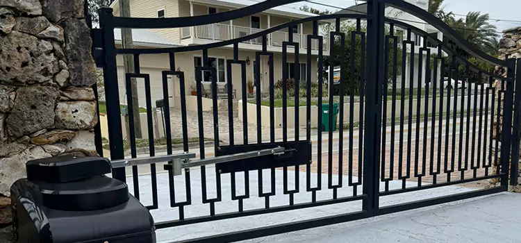 Swing Gate Opener with Keypad Cottage Lake