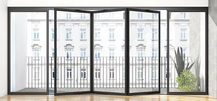 Premium Material Balcony Doors Cottage Lake