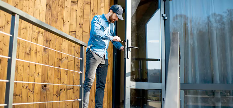 Patio Screen Door Installation Cottage Lake