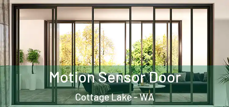  Motion Sensor Door Cottage Lake - WA