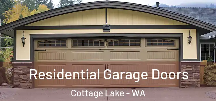  Residential Garage Doors Cottage Lake - WA