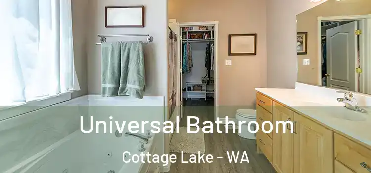 Universal Bathroom Cottage Lake - WA