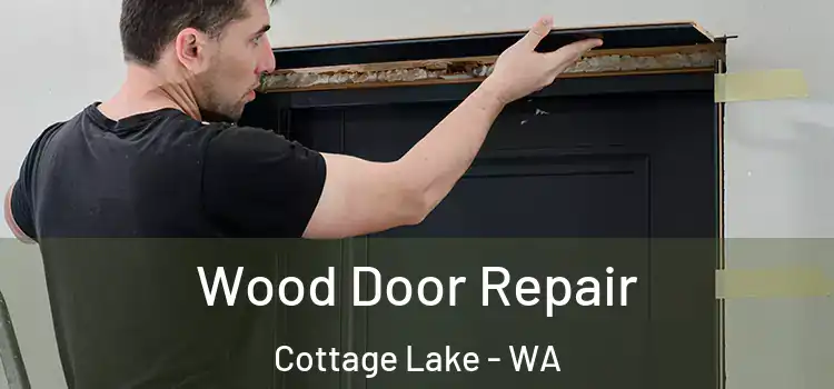 Wood Door Repair Cottage Lake - WA