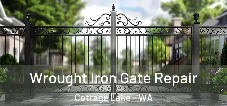  Wrought Iron Gate Repair Cottage Lake - WA
